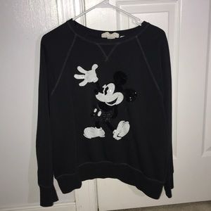 H&M Mickey Mouse sequin sweatshirt